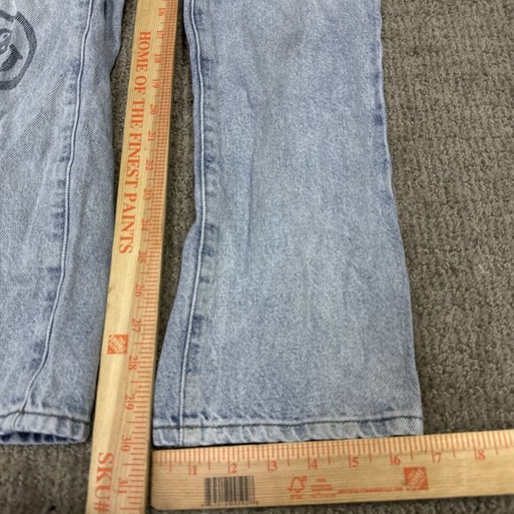 PacSun Dad Jeans 5 Button Fly Blue Pockets Women’s Size 26 - Picture 12 of 14